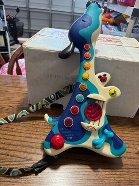 Kids Learning Guitar Toy - Blue/Teal Colors